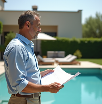 Piscine pour ne pas payer d’impôts : choisissez la meilleure option fiscale Architecte devant piscine moderne et villa élégante