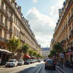 Immeubles parisiens classiques dans le 12e arrondissement