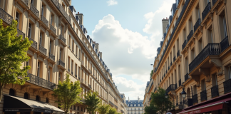Immeubles parisiens classiques dans le 12e arrondissement