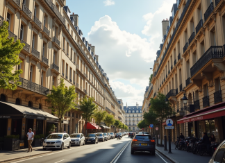 Immeubles parisiens classiques dans le 12e arrondissement