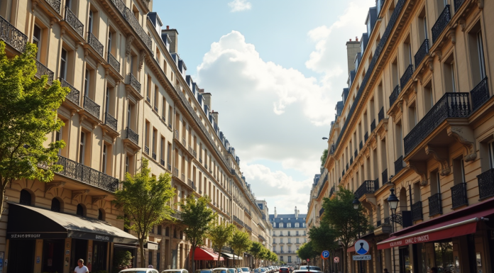 Immeubles parisiens classiques dans le 12e arrondissement