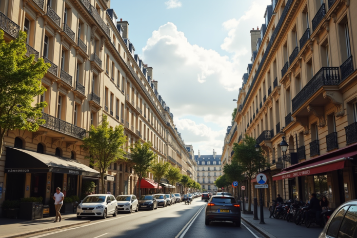 Immeubles parisiens classiques dans le 12e arrondissement
