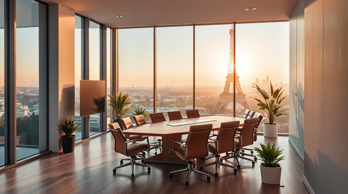 Bureau privatif moderne à Vélizy, idéal pour entreprises en croissance